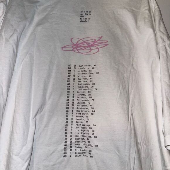 Paramore in North America 2023 Tour Graphic Tee Size 2XL NWOT - Picture 7 of 12